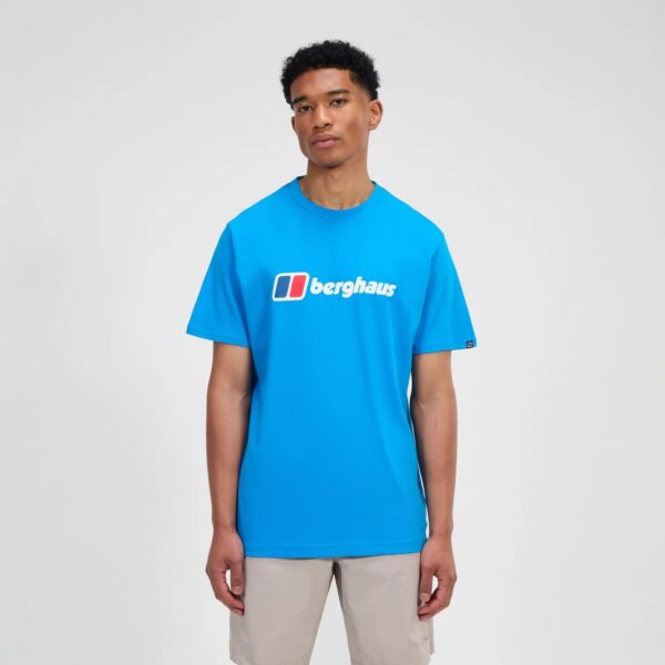 Berghaus Class Logo T-shirt Blue - Image 2