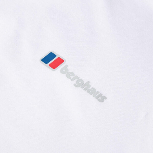 Berghaus Organic Front & Back Logo T-shirt White - Image 3