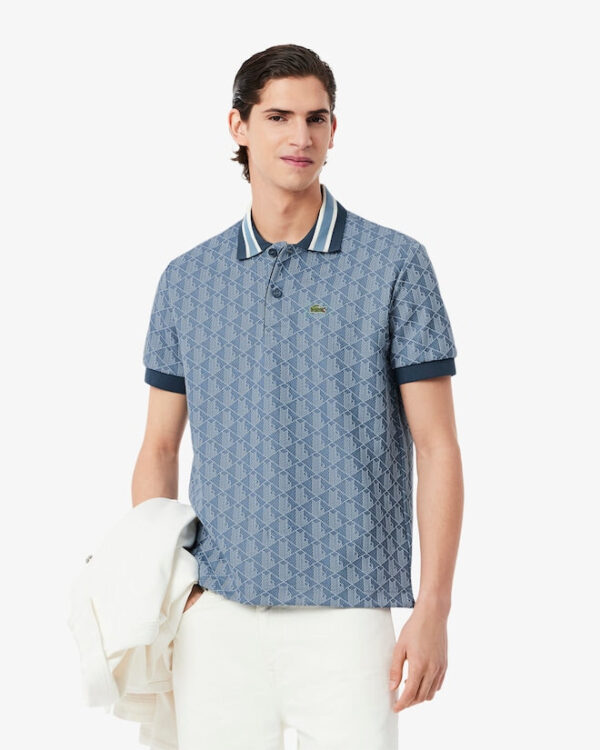 Lacoste DH1417 Polo Shirt HGI Falcon Overview - Image 3