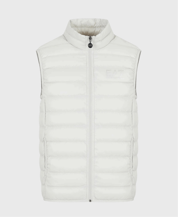 EA7 Emporio Armani 8NPQ01 Gilet Light Grey