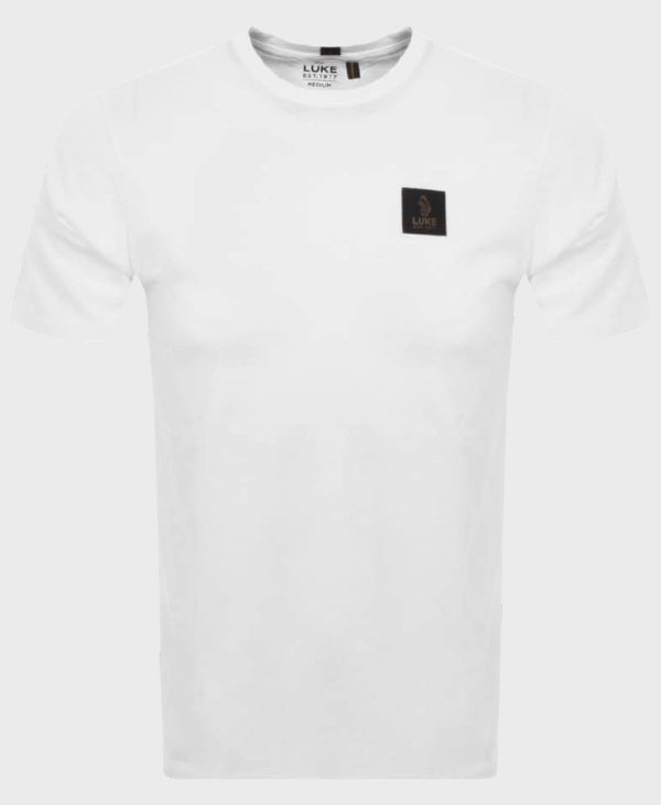 Luke 1977 M730150 Brunei Patch T-shirt White