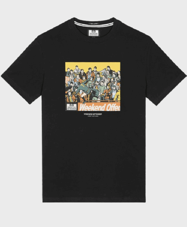 Weekend Offender Selhurst T-shirt Black