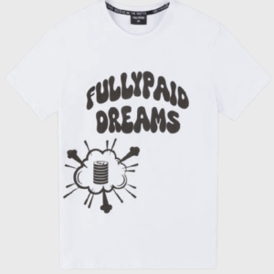 Fully Paid Dreams T-shirt White/Black