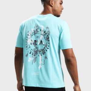 Marshall Artist Camo Erosion T-shirt Aqua