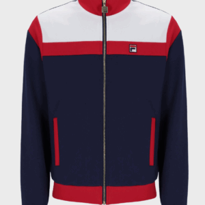 Fila Cruz Colour Block Track Jacket 410 Navy
