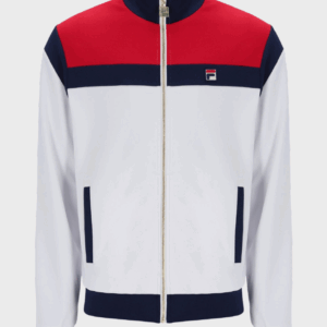 Fila Cruz Colour Block Track Jacket 100 White