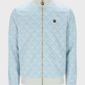 Fila Hank Geo Track Top 922 Egret/Summersong
