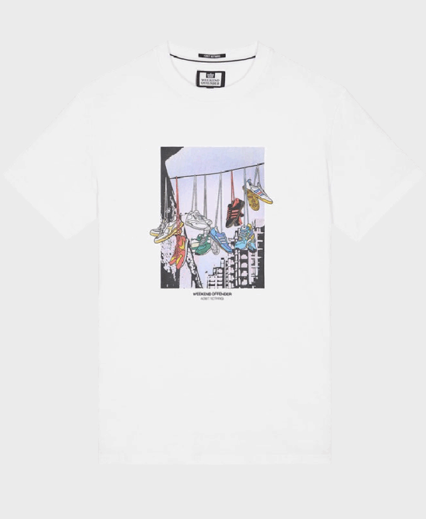 Weekend Offender Turf Wars T-shirt White