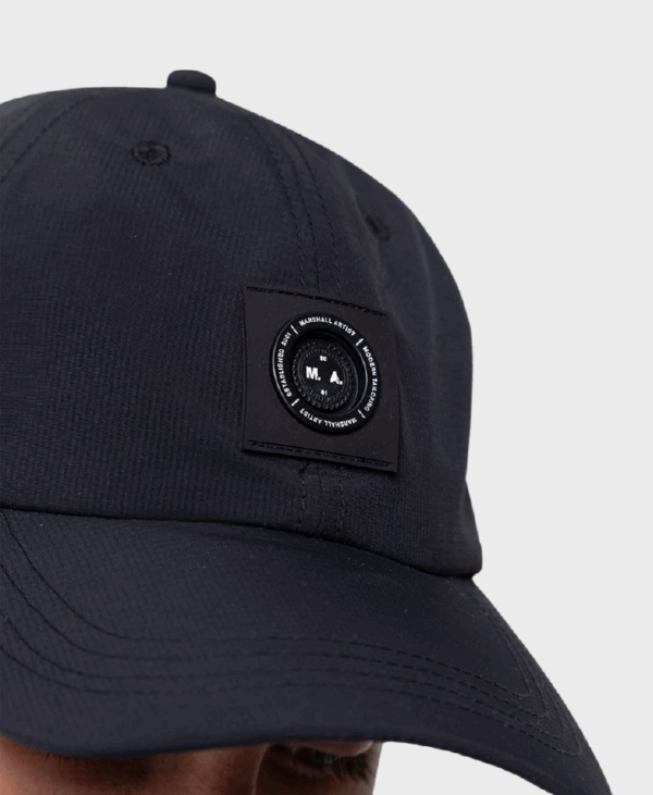 Marshall Artist Siren Nylon Ripstop Cap Black