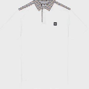 Weekend Offender Costa Polo White/MidHouseCheck