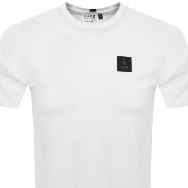 Luke 1977 M730150 Brunei Patch T-shirt White - Image 2