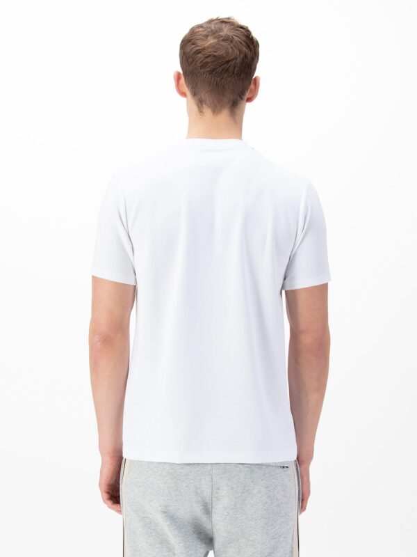 Luke 1977 M770151 Hopkins Chest Tape Shirt White - Image 3