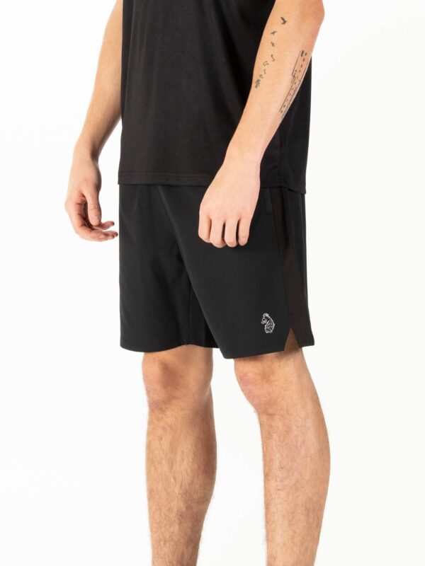 Luke 1977 M791059 Exmoor Shorts Black - Image 2