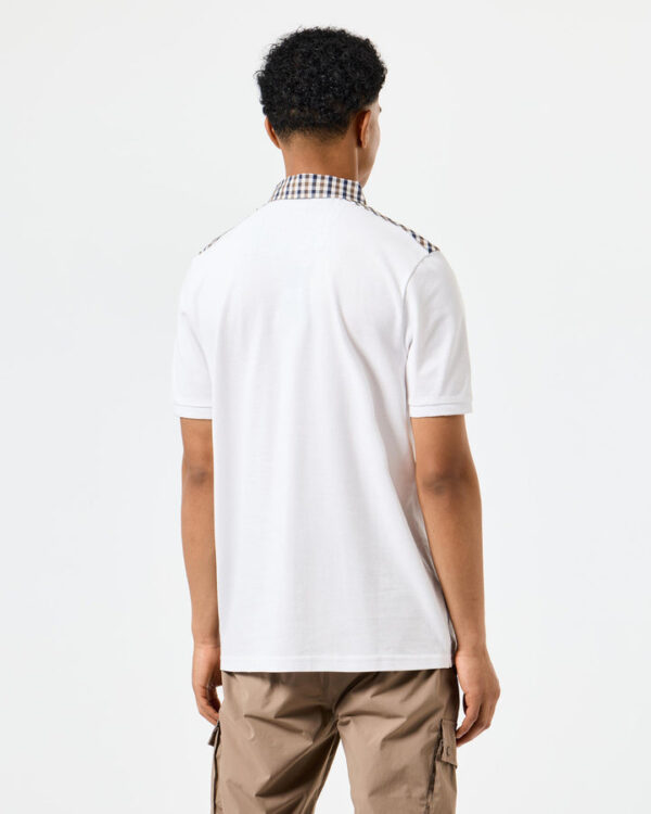 Weekend Offender Costa Polo White/MidHouseCheck - Image 3
