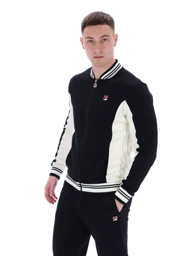 Fila Settanta Track Top 005 Black/Gardenia - Image 2