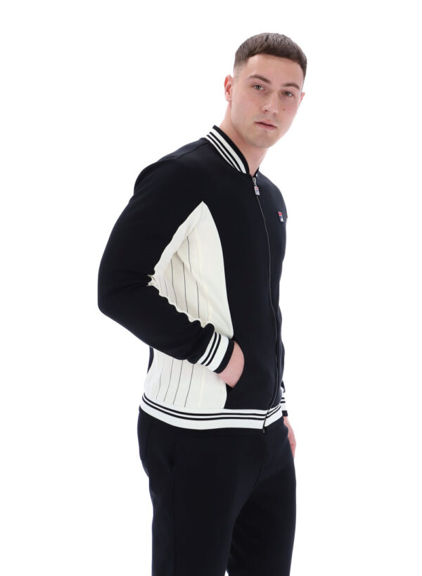Fila Settanta Track Top 005 Black/Gardenia - Image 4