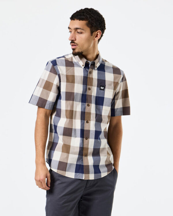 Weekend Offender Joyce SS Shirt Large House Check - Image 2