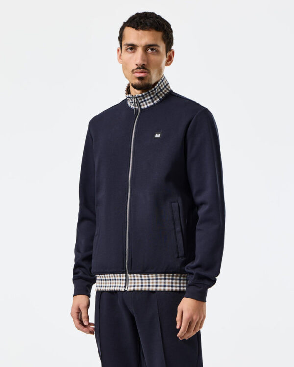 Weekend Offender Alameda Track Top Navy - Image 2
