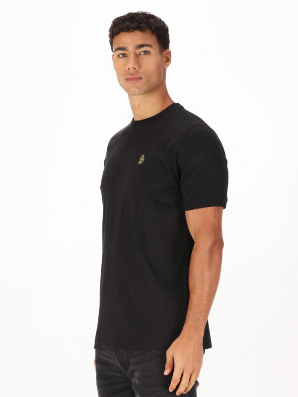 Luke 1977 ZM280165 Traff Core Crew T-shirt Jet Black - Image 2